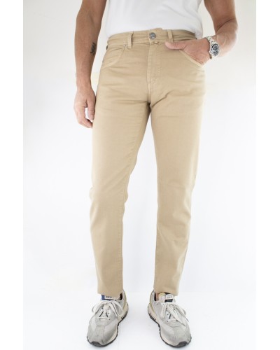 Pantalone 5 tasche Tokyo- Beige