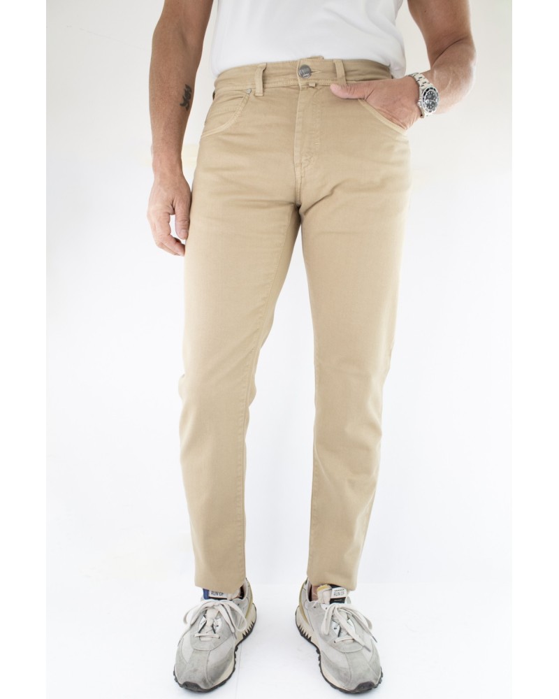 Pantalone 5 tasche Tokyo- Beige